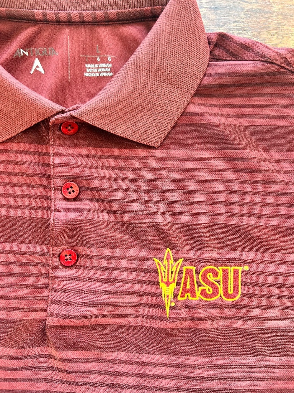 ASU Sun Devils Antigua Polo